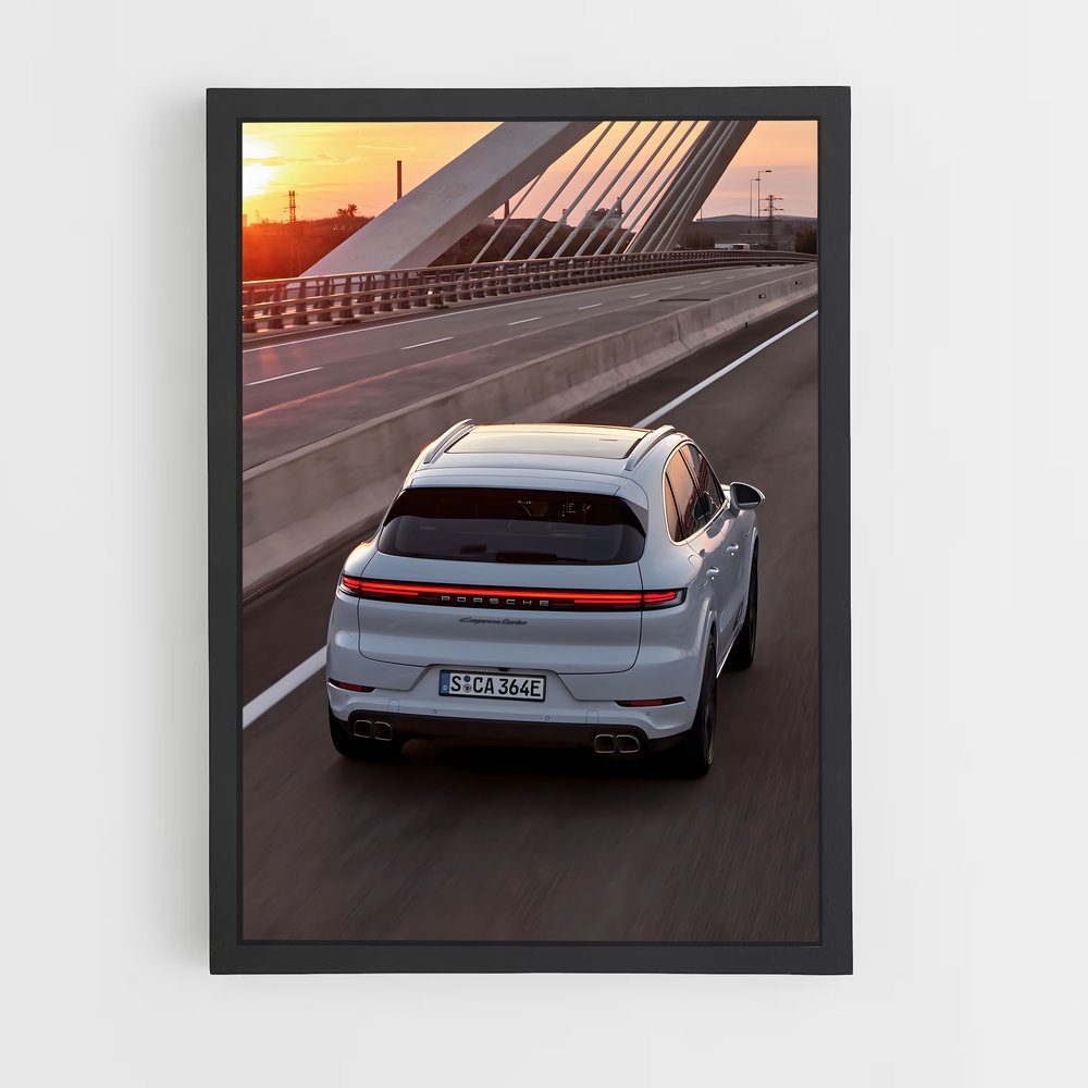 Poster Turbo Élan – affiche Porsche (vue 2)